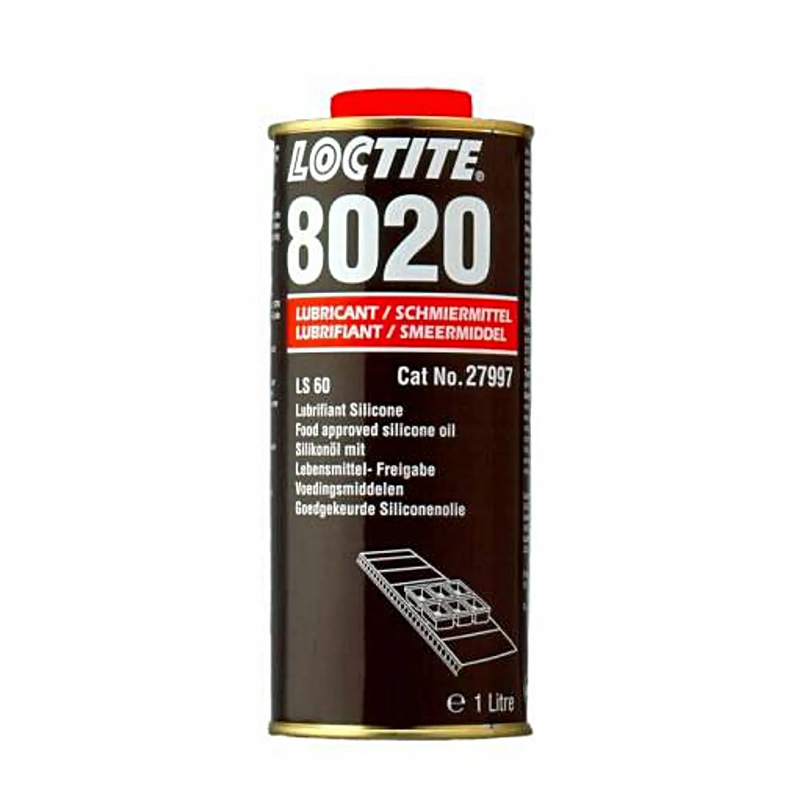 Смазка силиконовая для пищевой промышленности Loctite 8020 Смазка силиконовая для пищевой промышленности Loctite 8020