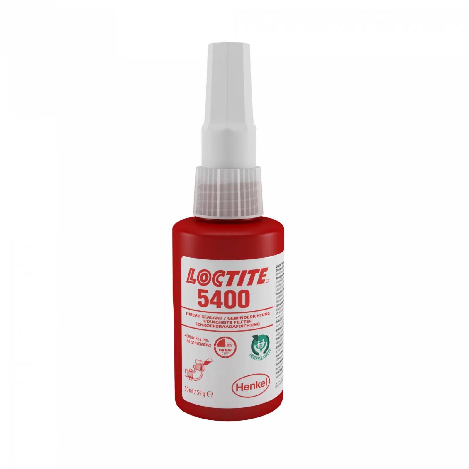 Уплотнитель резьбовой (белый лист безопасности) (герметик) Loctite 5400 Уплотнитель резьбовой (белый лист безопасности) (герметик) Loctite 5400